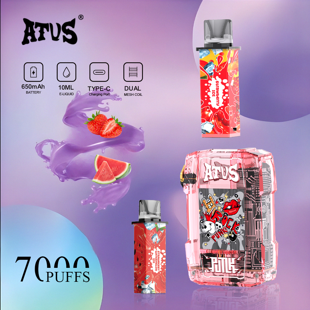 7000 Puffs Disposable Vape with rechargeable and adjustable airflow Master Case New Style Vape Online Shopping life pod