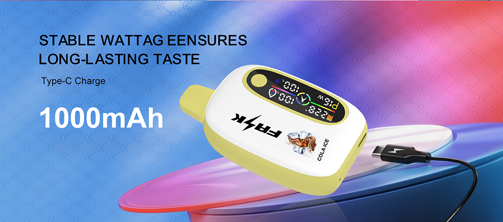 DE016 25000 Puffs Disposable Vape with LED display screen and adjustable airflow rechargeable ATVS Vape
