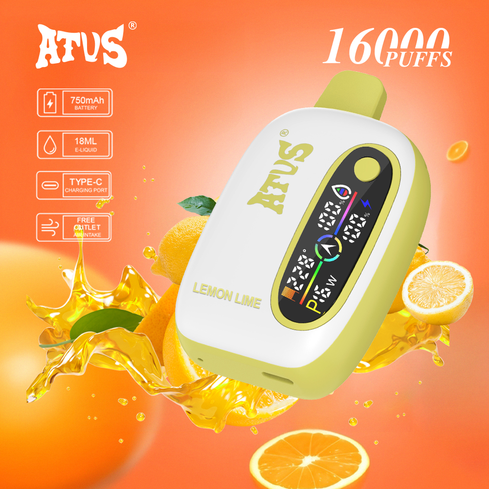 DE016 25000 Puffs Disposable Vape with LED display screen and adjustable airflow rechargeable