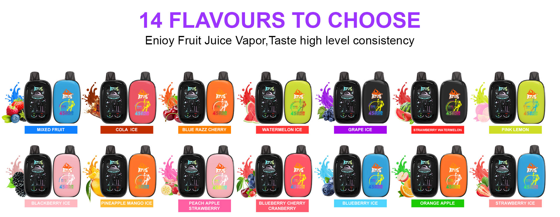 45000 Puffs Disposable Vape with Full screen 2% 3% 5% Nicotine Innovative E Cigarette Design Serbia custom vaporizer pen 45000 puffs vaper