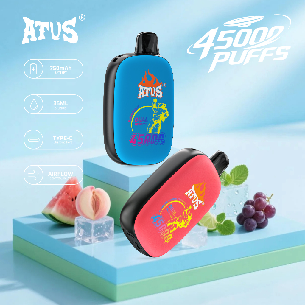 45000 Puffs Disposable Vape with Full screen 2% 3% 5% Nicotine Innovative E Cigarette Design Serbia custom vaporizer pen 45000 puffs vaper